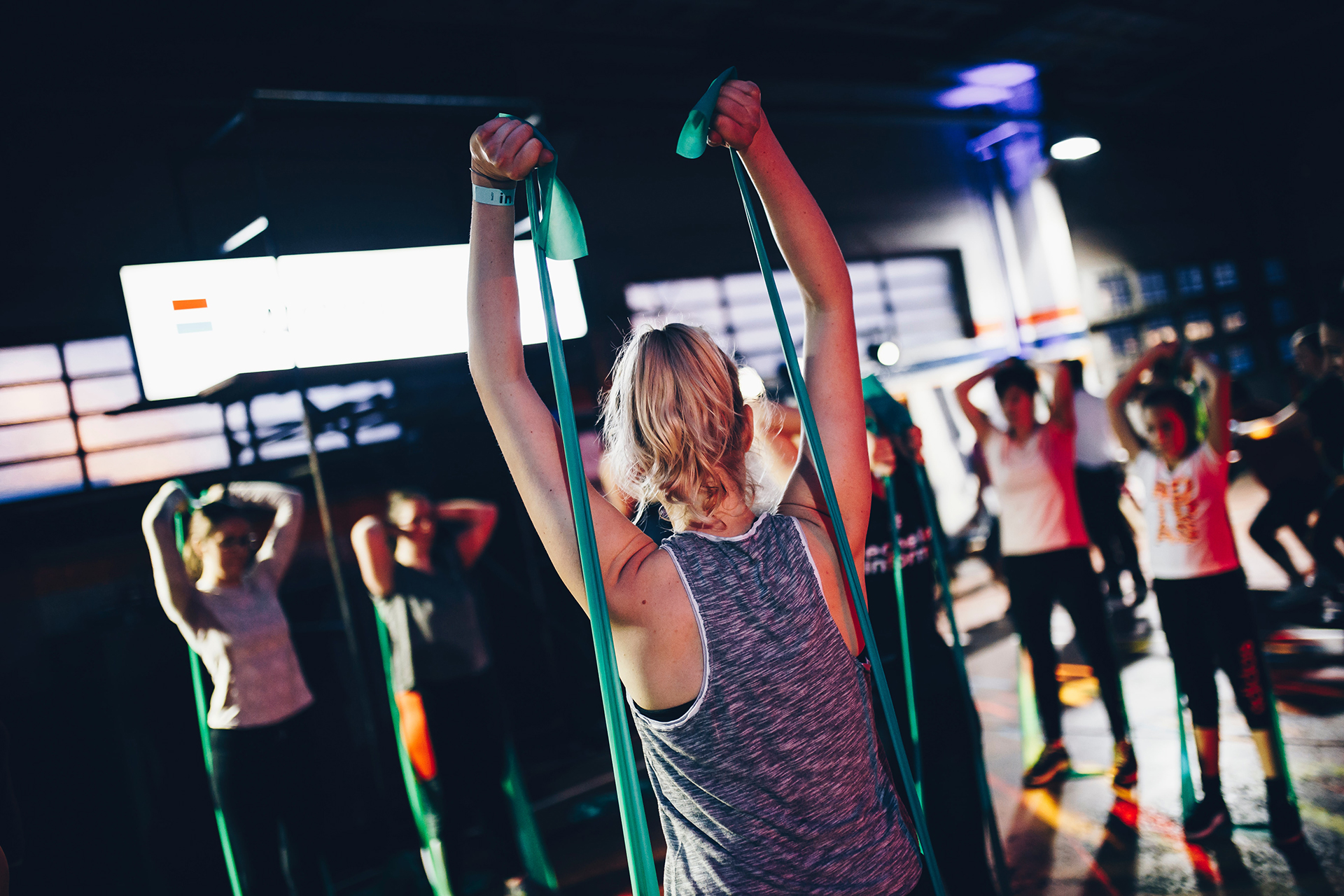 Actividades dirigidas y de sala en centros deportivos