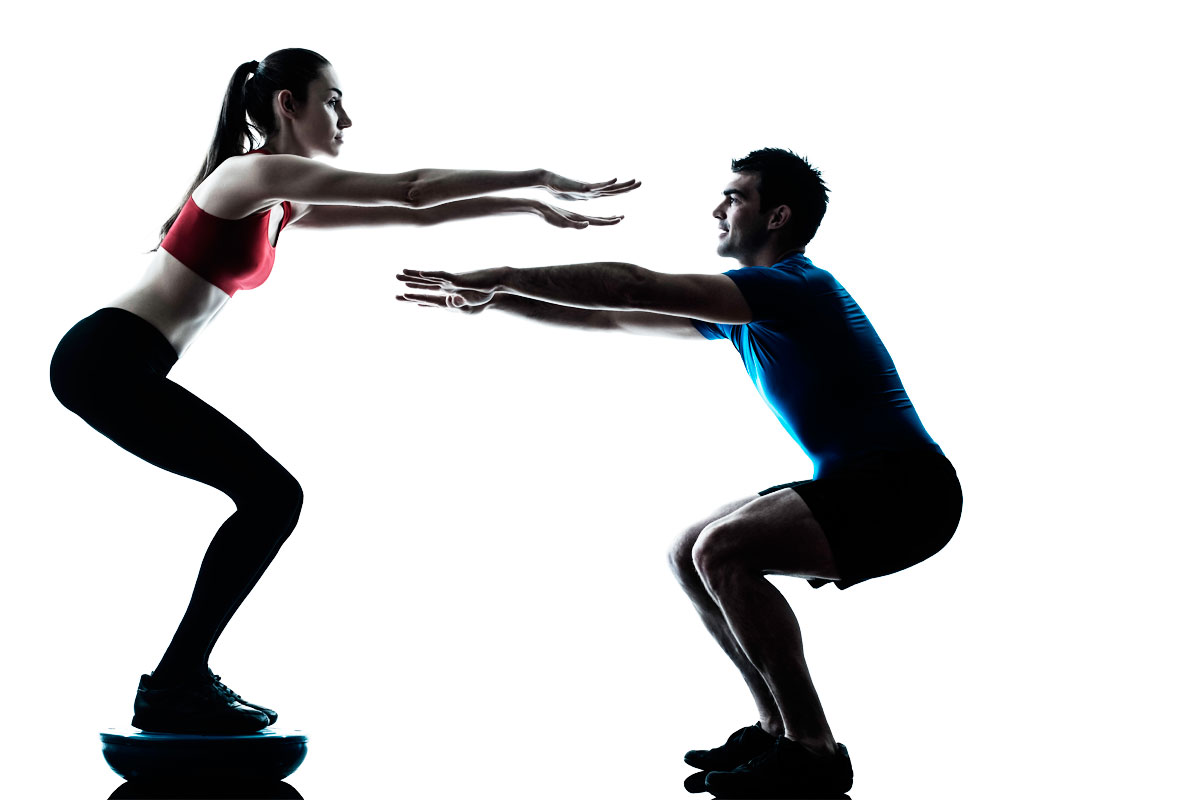 Entrenamiento con plataformas inestables
